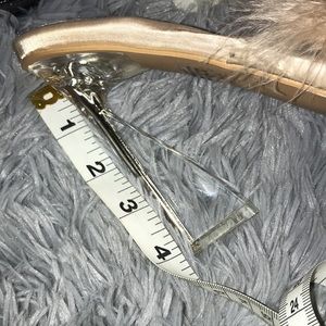 Tan fur heels